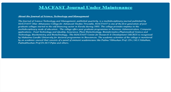 Desktop Screenshot of journal.macfast.org